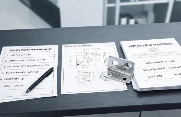 Regulated manufacturing document review